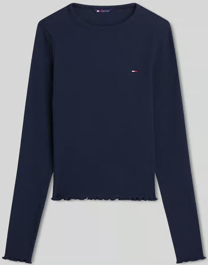 Tommy Jeans slim fit shirt met lange mouwen van katoenmix - Foto 2