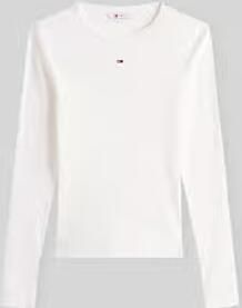 TOMMY JEANS Shirt met lange mouwen TJW SLIM ESSENTIAL RIB LS - Foto 10