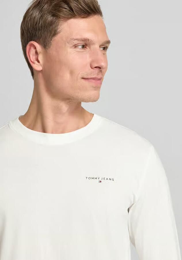 TOMMY JEANS Shirt met lange mouwen TJM SLIM CHEST LINEAR LS TEE EXT - Foto 9