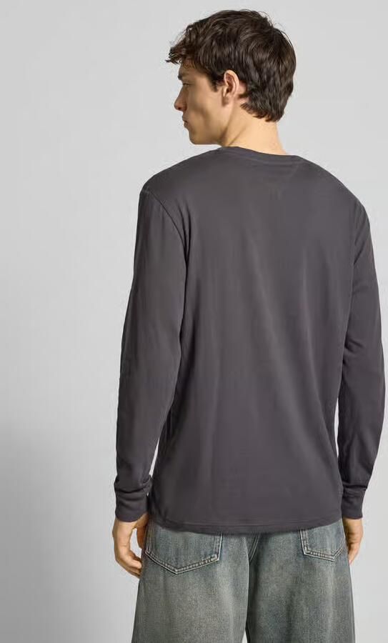 Tommy Jeans Slim fit shirt met lange mouwen van puur katoen