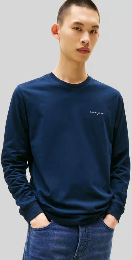 TOMMY JEANS Shirt met lange mouwen TJM SLIM CHEST LINEAR LS TEE EXT - Foto 9