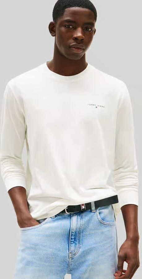TOMMY JEANS Shirt met lange mouwen TJM SLIM CHEST LINEAR LS TEE EXT - Foto 10