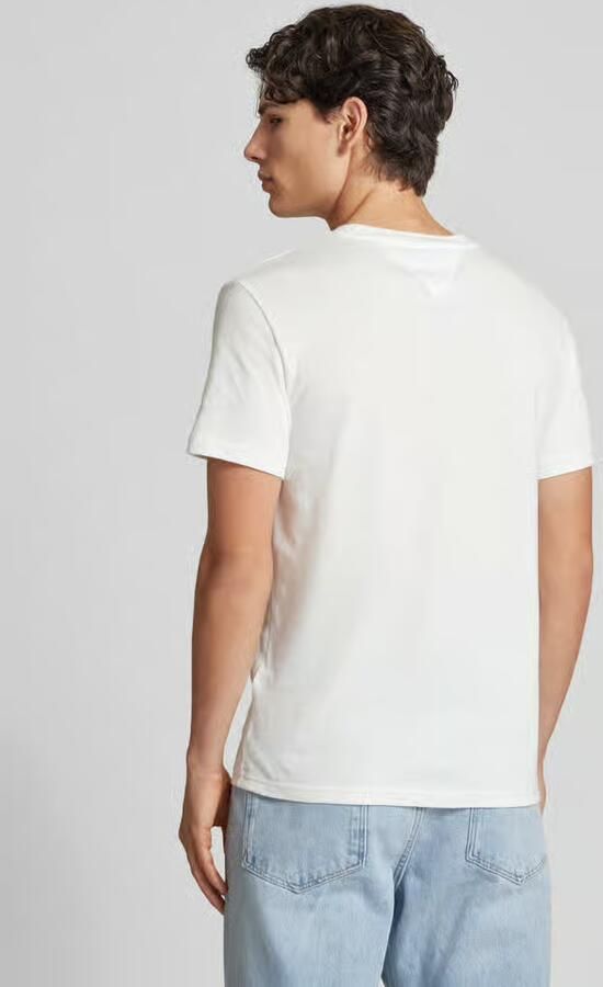 Tommy Jeans Slim fit T-shirt met gestikt logo in Set van 2