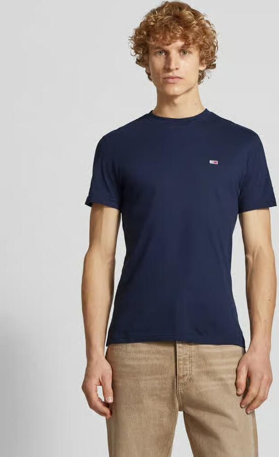 TOMMY JEANS Shirt met ronde hals TJM XSLIM 2PACK JERSEY TEE EXT (Set van 2) - Foto 2