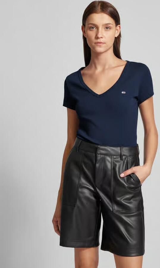TOMMY JEANS Shirt met korte mouwen TJW SLIM ESSENTIAL RIB V SS - Foto 7