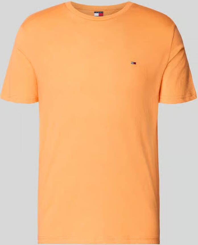 TOMMY JEANS Heren Polo's & T-shirts Tjm Xslim Jaspe Htr Tee Ext Oranje - Foto 8