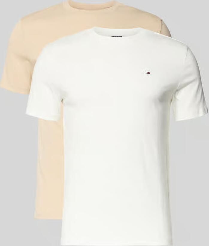 Tommy Jeans slim fit T-shirt set van puur katoen in set van 2 - Foto 2