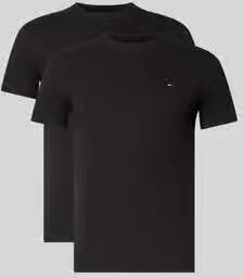 TOMMY JEANS Shirt met ronde hals TJM XSLIM 2PACK JERSEY TEE EXT (Set van 2) - Foto 6