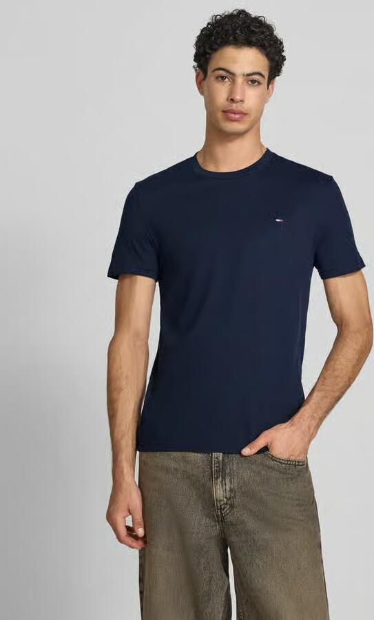 TOMMY JEANS Shirt met ronde hals TJM XSLIM 2PACK JERSEY TEE EXT (Set van 2) - Foto 10