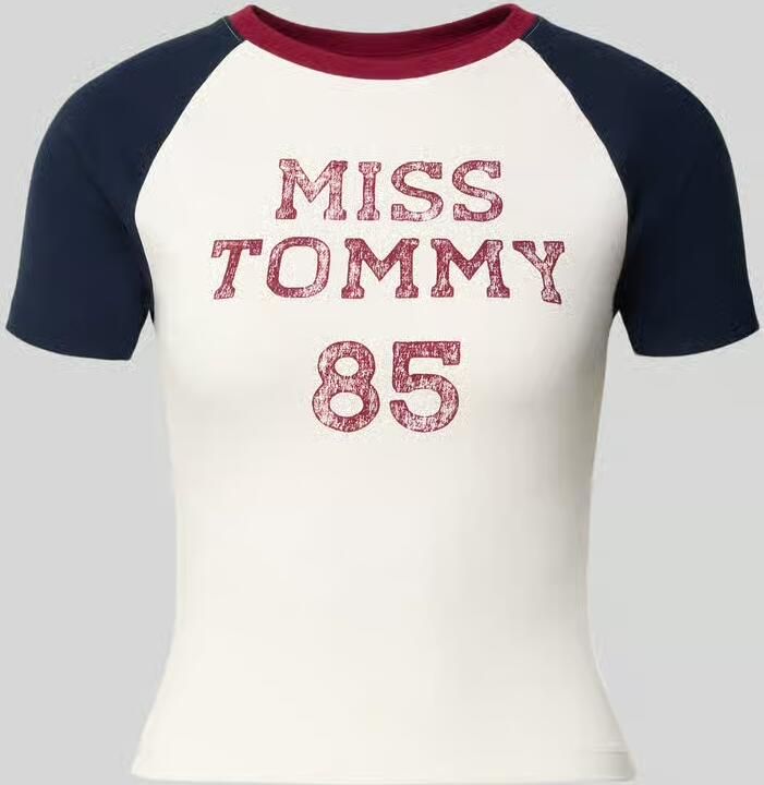 Tommy Jeans Slim fit T-shirt van katoenmix - Foto 2