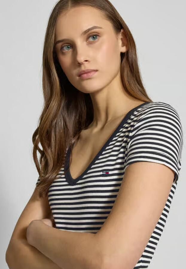 Tommy Jeans Slim fit T-shirt van katoenmix - Foto 2