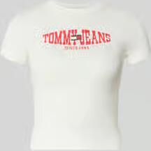 Tommy Jeans Slim fit T-shirt van katoenmix - Foto 3