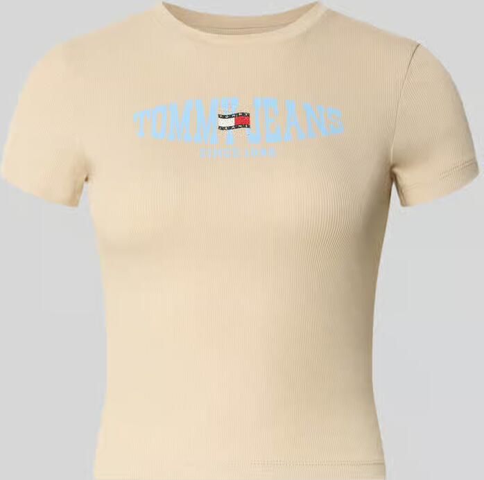 Tommy Jeans Slim fit T-shirt van katoenmix - Foto 2