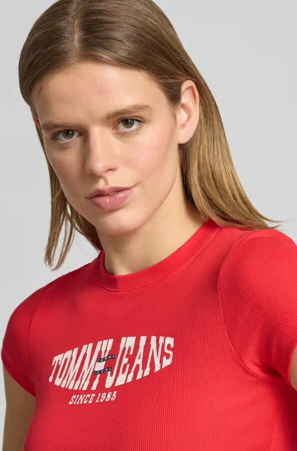 Tommy Jeans Slim fit T-shirt van katoenmix - Foto 4