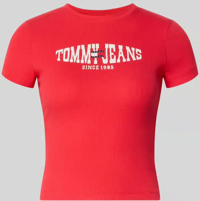 Tommy Jeans Slim fit T-shirt van katoenmix - Foto 5