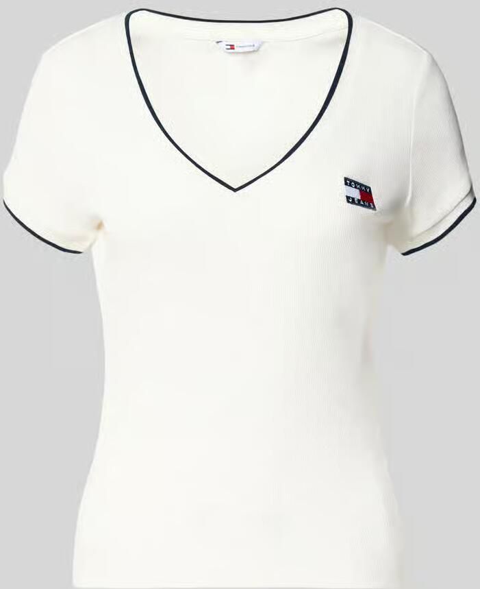 Tommy Jeans Slim fit T-shirt van katoenmix - Foto 2