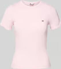 Tommy Jeans Slim Fit T-shirt van katoenmix - Foto 3