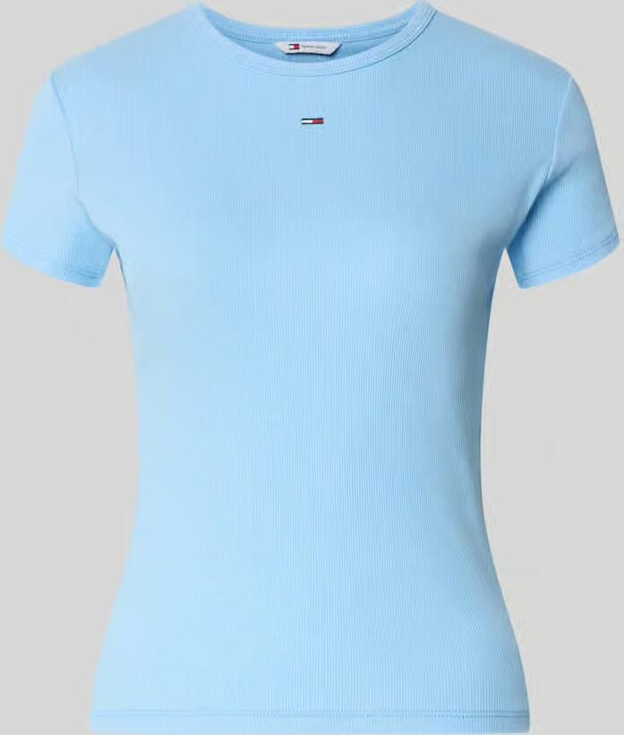Tommy Hilfiger Essential Slim Rib-Knit Shirt Dames - Foto 4