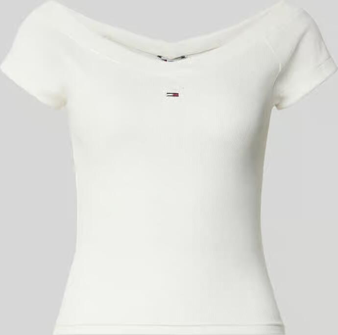 Tommy Jeans Slim fit T-shirt van katoenmix - Foto 2