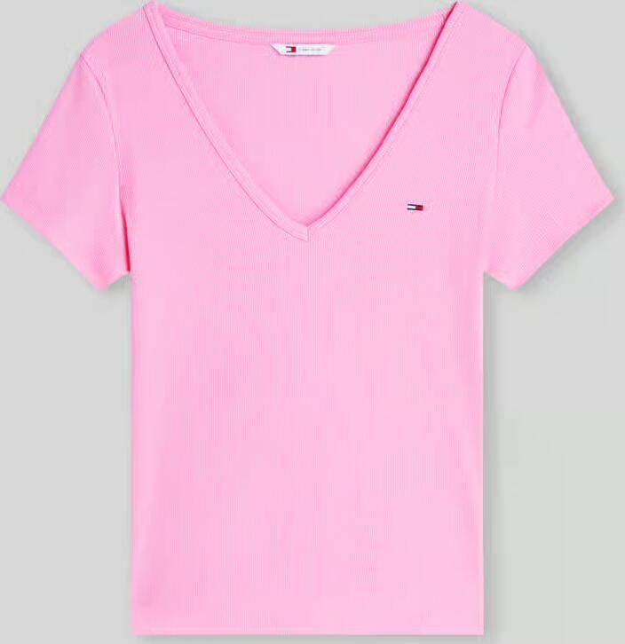 Tommy Jeans slim fit T-shirt van katoenmix - Foto 2