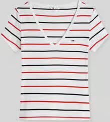 Tommy Jeans slim fit T-shirt van katoenmix