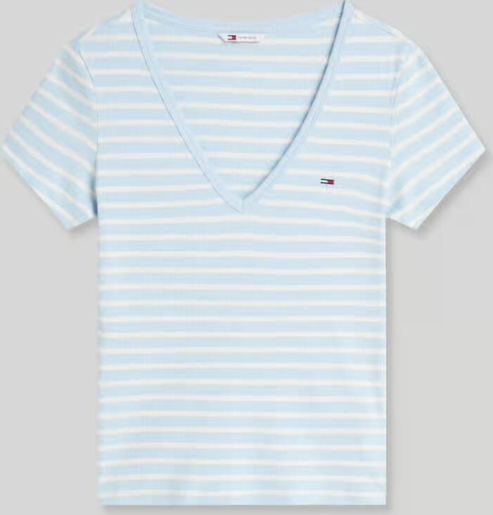 Tommy Jeans slim fit T-shirt van katoenmix - Foto 2