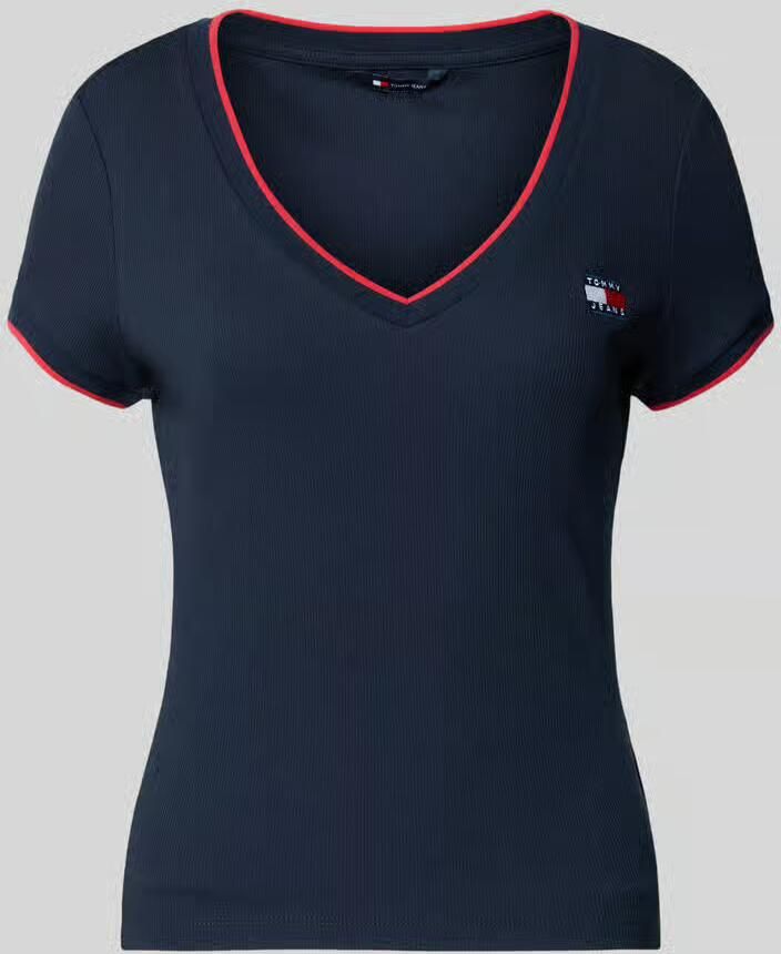 Tommy Jeans Slim fit T-shirt van katoenmix - Foto 2