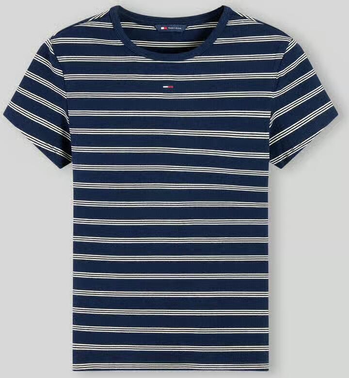 Tommy Jeans Slim fit t-shirt van katoenmix - Foto 2