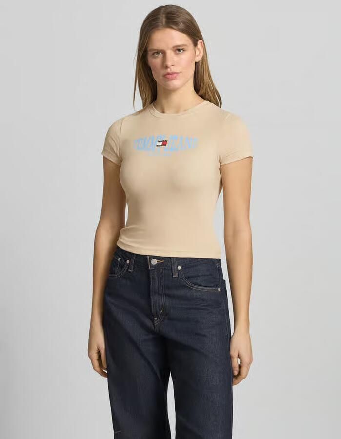 Tommy Jeans Slim fit T-shirt van katoenmix - Foto 2