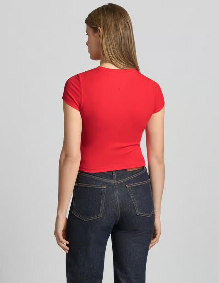 Tommy Jeans Slim fit T-shirt van katoenmix - Foto 5