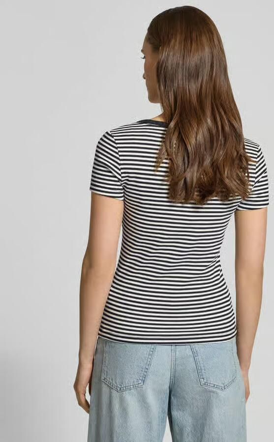 Tommy Jeans Slim Fit T-shirt van katoenmix - Foto 3