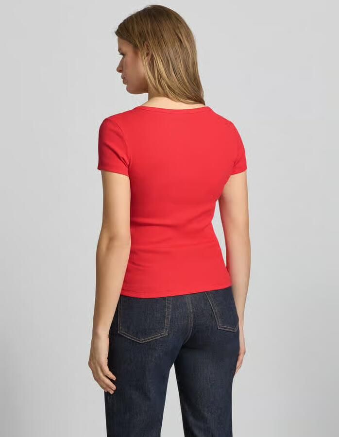 Tommy Jeans Slim fit T-shirt van katoenmix - Foto 3