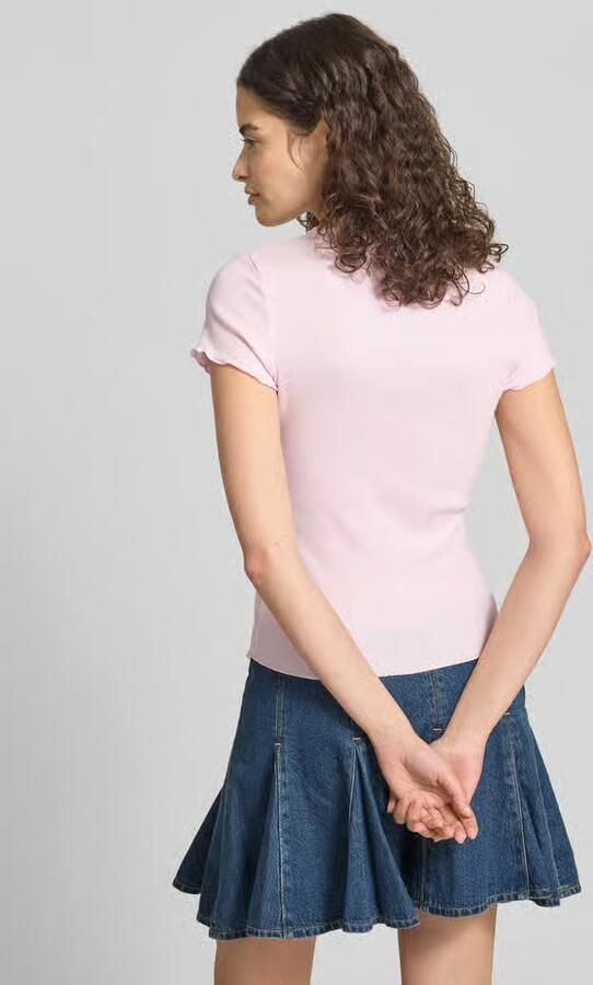 Tommy Jeans Slim Fit T-shirt van katoenmix - Foto 5