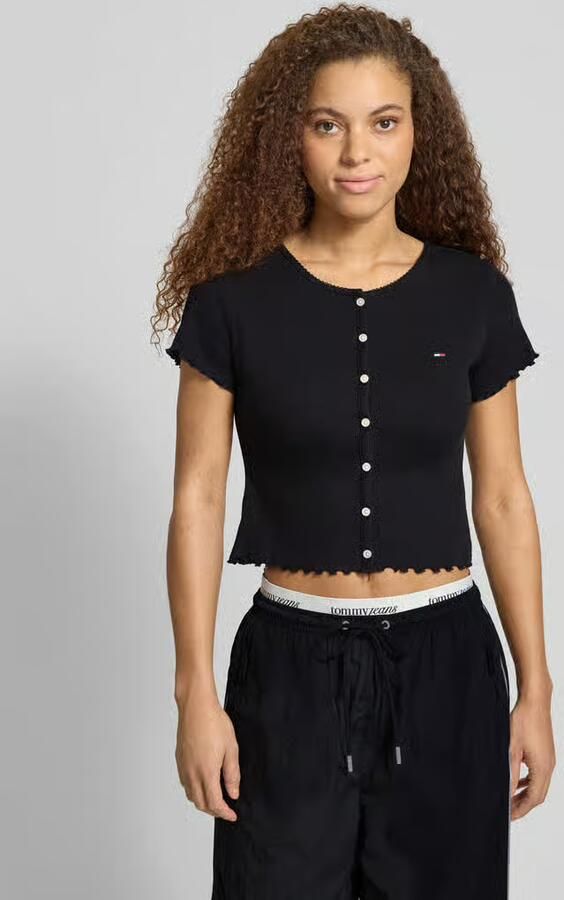 Tommy Jeans Slim Fit T-shirt van katoenmix - Foto 5