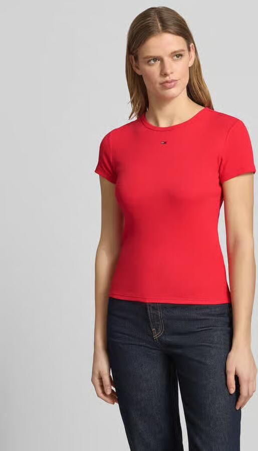 Tommy Jeans Slim fit T-shirt van katoenmix - Foto 6