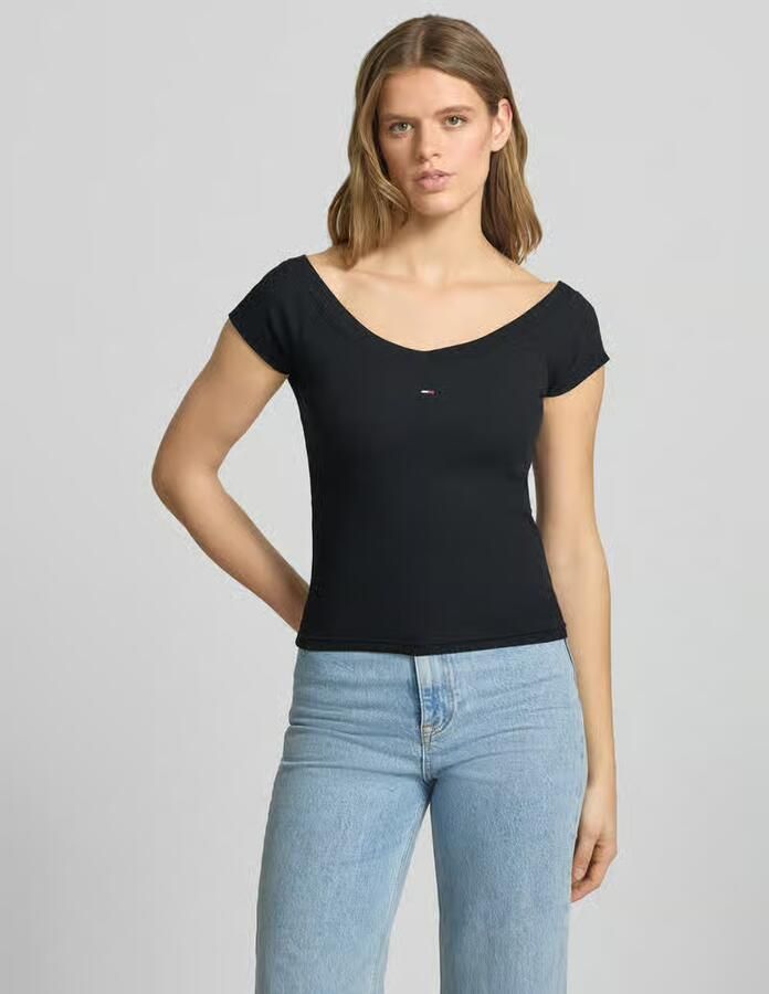 Tommy Jeans Slim fit T-shirt van katoenmix - Foto 3