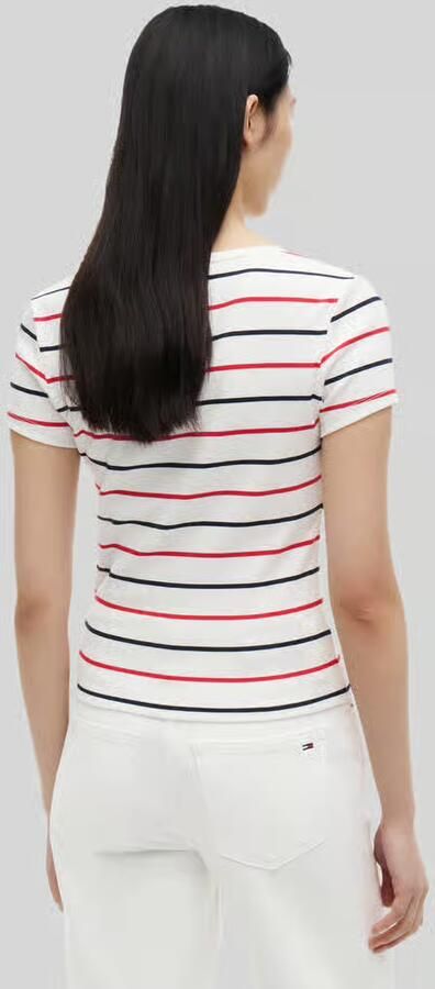 Tommy Jeans slim fit T-shirt van katoenmix - Foto 2