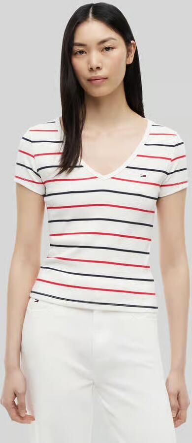 Tommy Jeans slim fit T-shirt van katoenmix - Foto 3