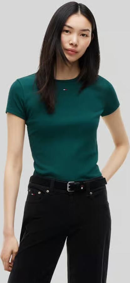 Tommy Jeans Slim fit t-shirt van katoenmix - Foto 2