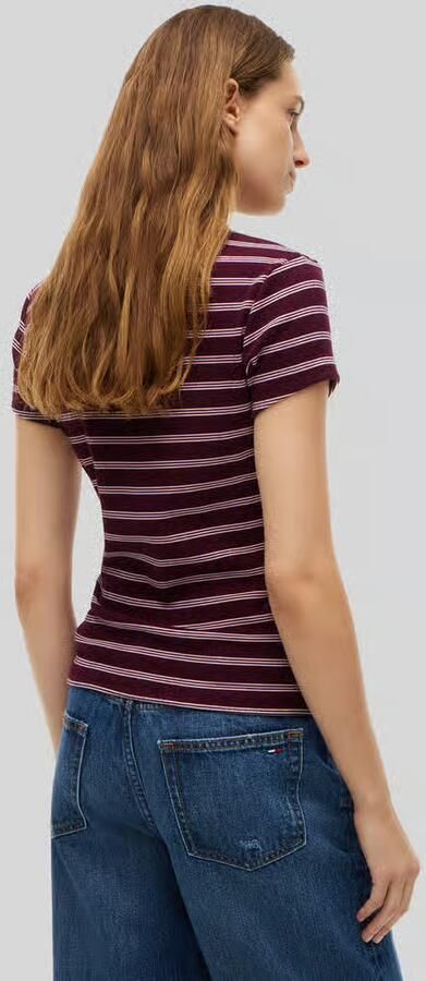 Tommy Jeans Slim fit t-shirt van katoenmix - Foto 2
