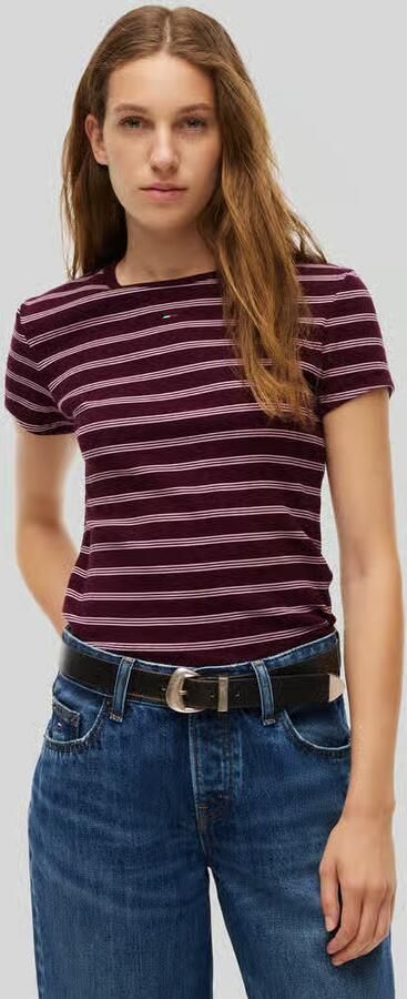 Tommy Jeans Slim fit t-shirt van katoenmix - Foto 3