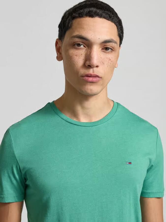 Tommy Jeans Slim fit T-shirt van katoenmix Model 'JASPE HERITAGE'