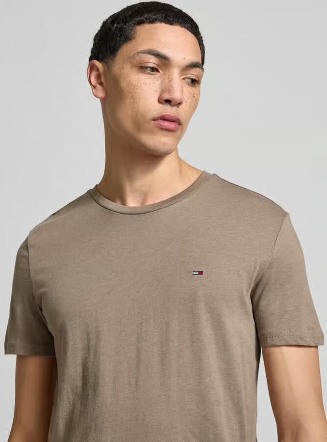 Tommy Jeans Slim fit T-shirt van katoenmix Model 'JASPE HERITAGE' - Foto 2