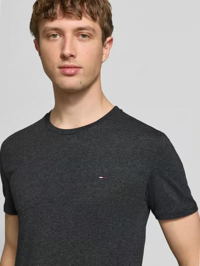 TOMMY JEANS Heren Polo's & T-shirts Tjm Xslim Jaspe Htr Tee Ext Antraciet - Foto 9