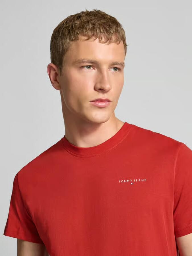 Tommy Jeans Slim fit T-shirt van puur katoen - Foto 2