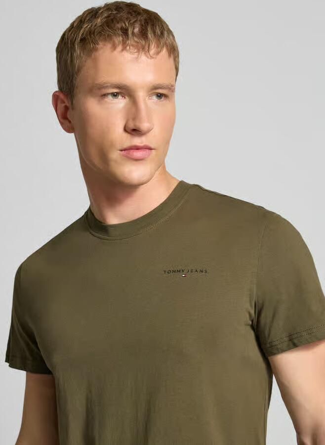 Tommy Jeans Slim fit T-shirt van puur katoen - Foto 2