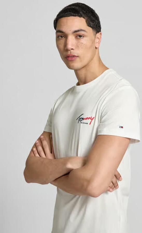 Tommy Hilfiger Slim Sign Chest Logo Shirt Heren - Foto 2