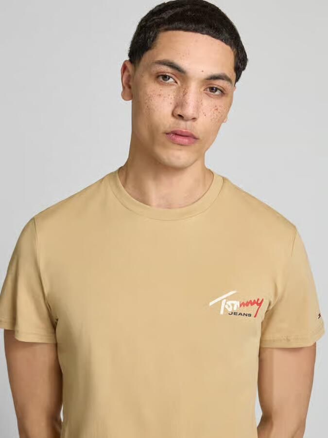 Tommy Hilfiger Slim Sign Chest Logo Shirt Heren