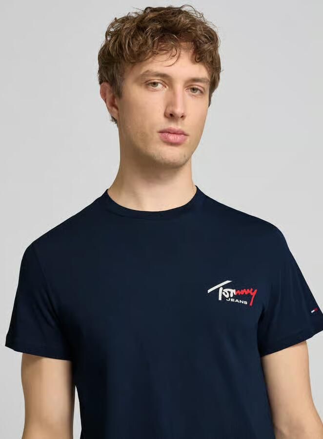 Tommy Jeans relaxed fit T-shirt van puur katoen - Foto 3
