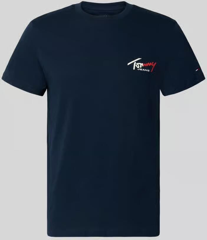 Tommy Hilfiger Slim Sign Chest Logo Shirt Heren - Foto 4